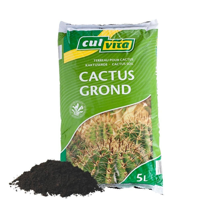 Culvita - Cactusgrond 5 liter - Blumenerde für Kakteen und Sukkelenten